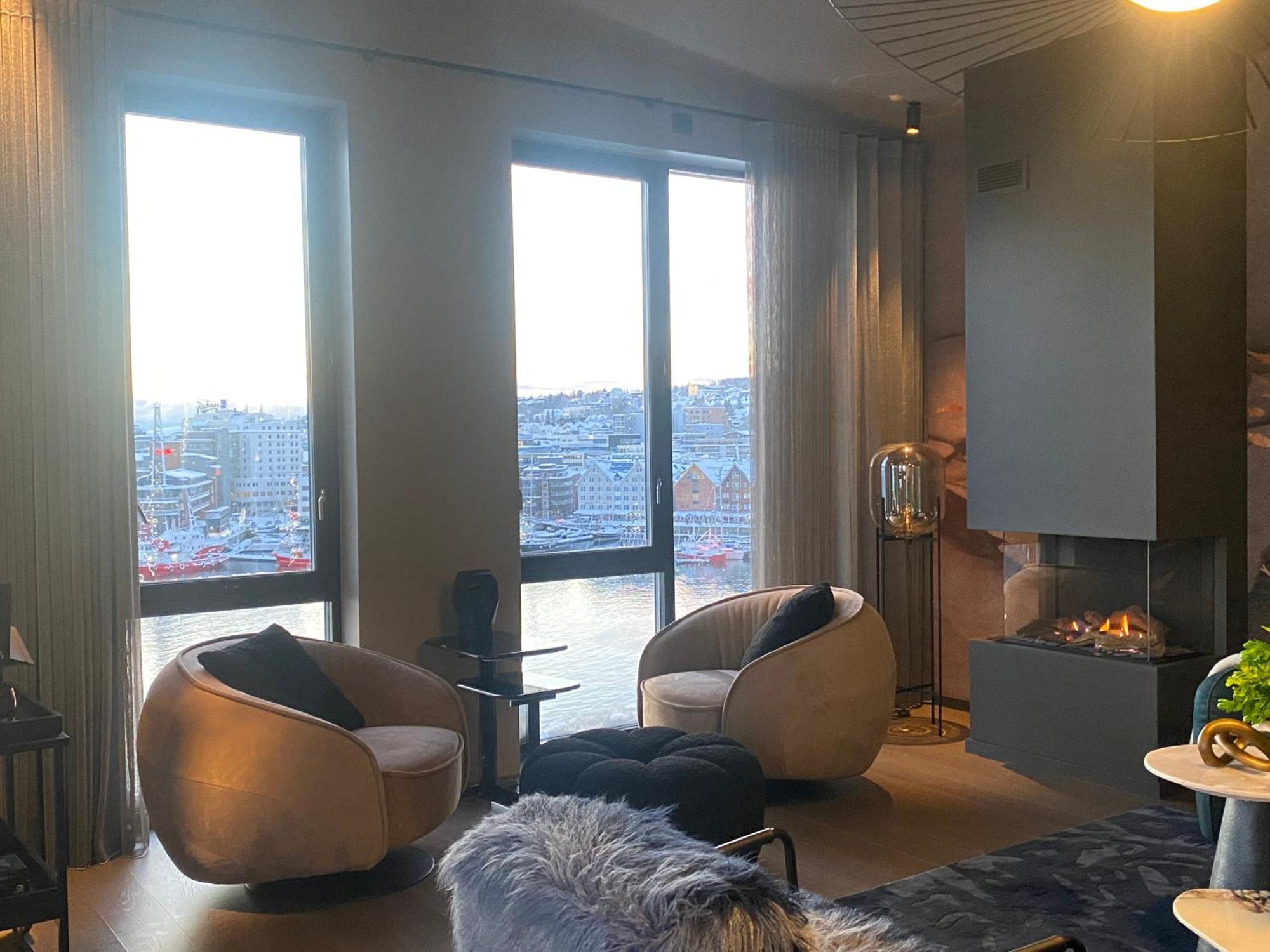 Vindlys Luxury Penthouse Apartment Tromsø Eksteriør billede