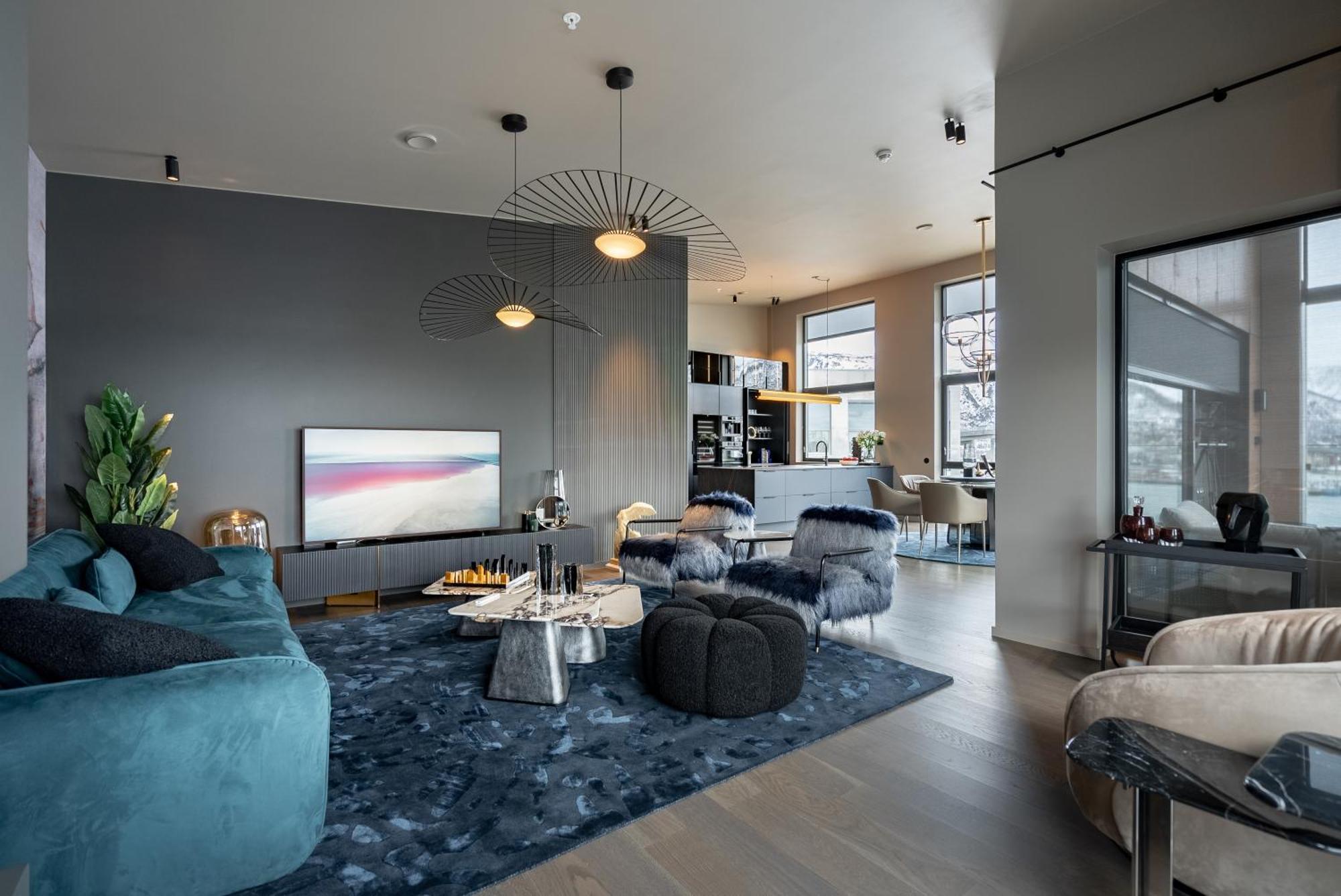 Vindlys Luxury Penthouse Apartment Tromsø Eksteriør billede