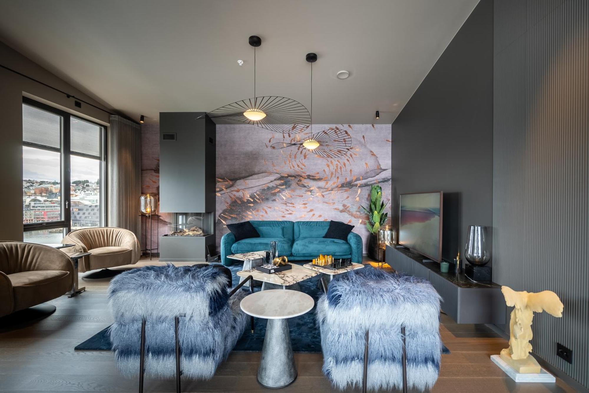 Vindlys Luxury Penthouse Apartment Tromsø Eksteriør billede