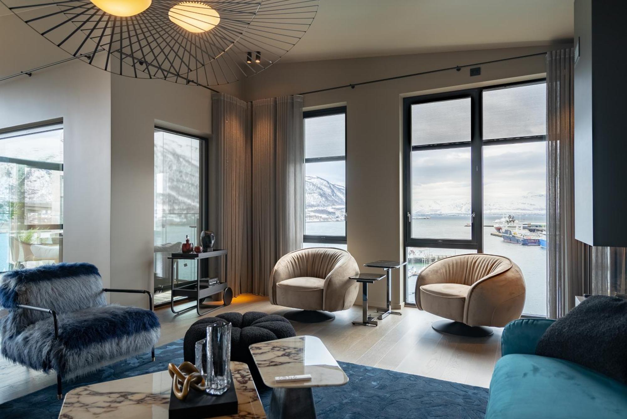 Vindlys Luxury Penthouse Apartment Tromsø Eksteriør billede