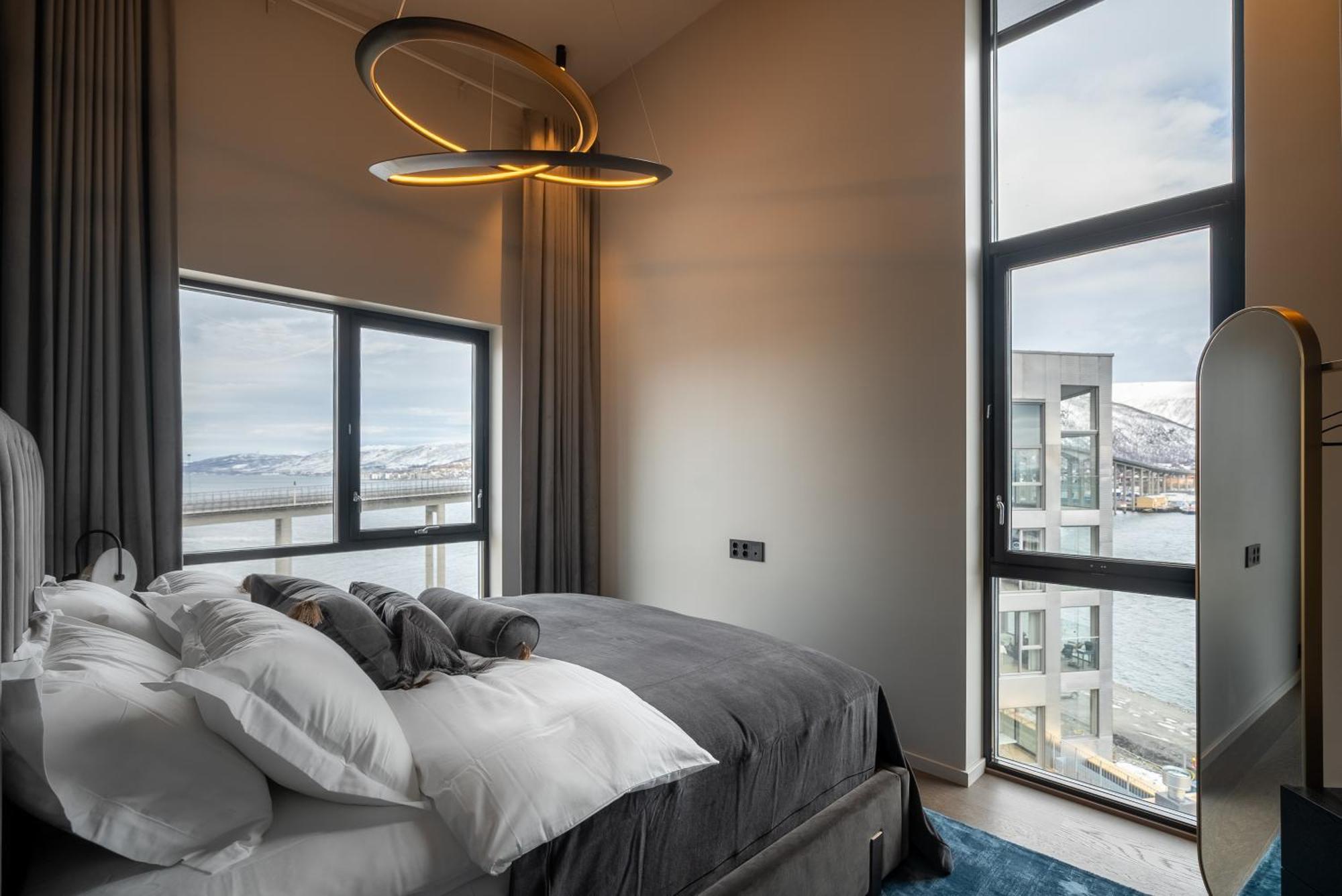 Vindlys Luxury Penthouse Apartment Tromsø Eksteriør billede