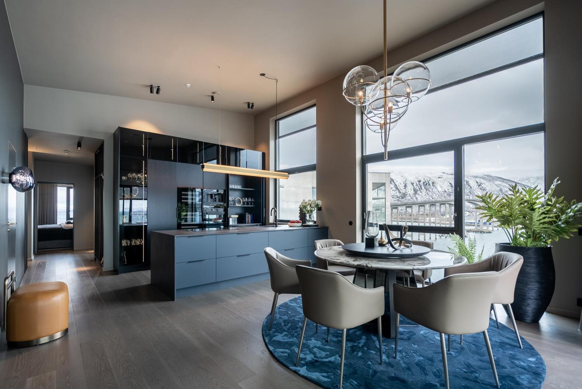 Vindlys Luxury Penthouse Apartment Tromsø Eksteriør billede